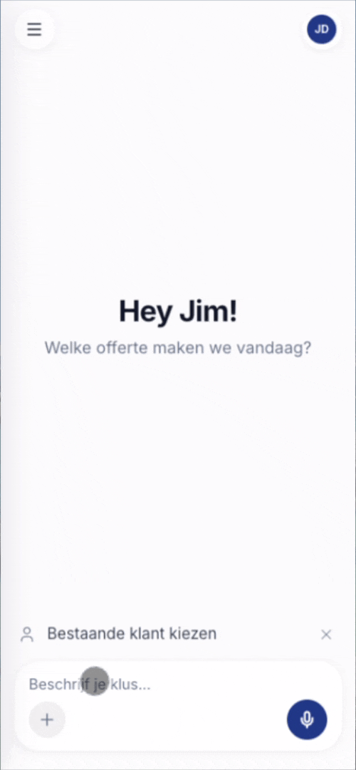 Offerte maken op de bouwplaats met SlimOffertes